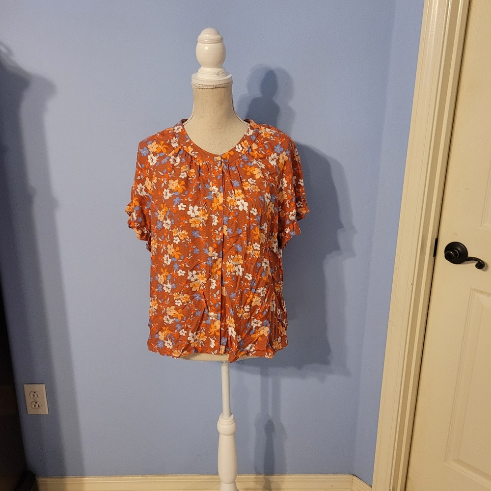 Copper Key Xlarge Womens Blouse